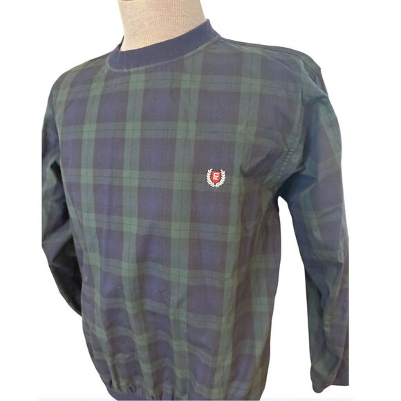 Chaps Ralph Lauren Men’s Vtg Golf Plaid Pullover Windbreaker Sz. S - Picture 6 of 8